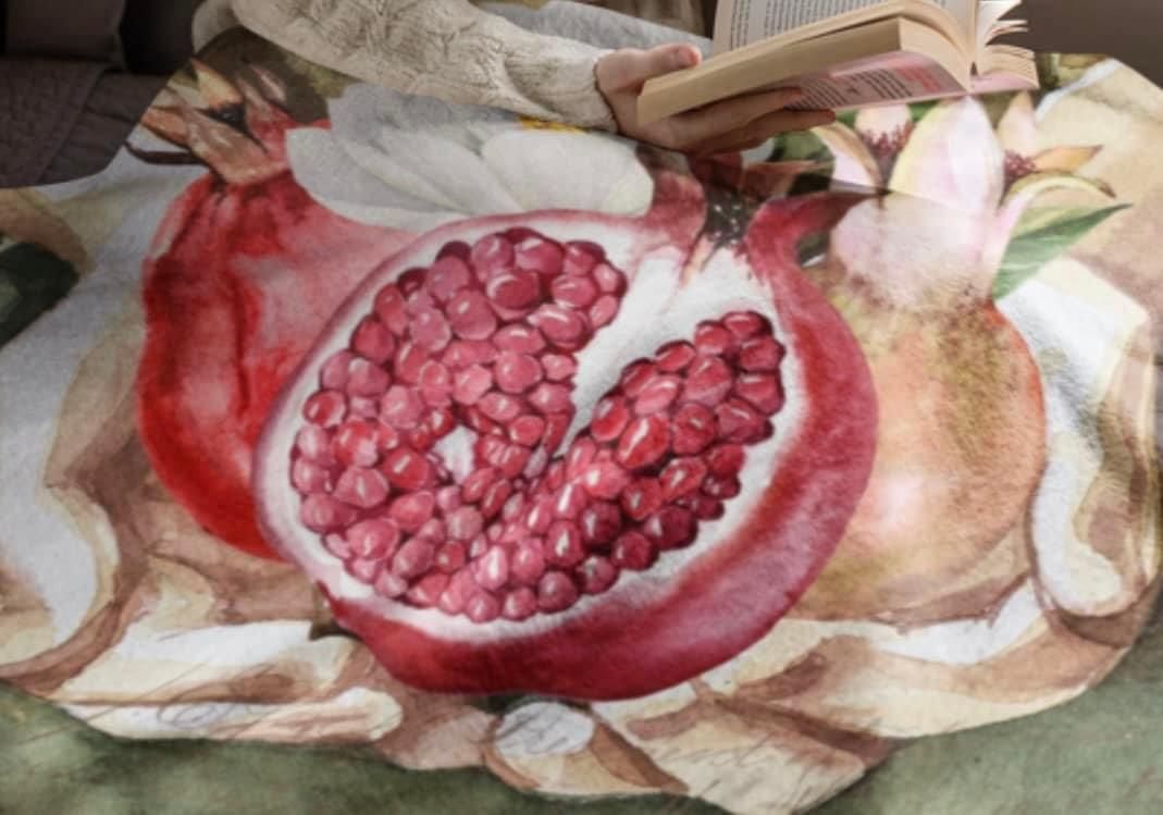Granate/Pomegranates Kombers/Blanket
