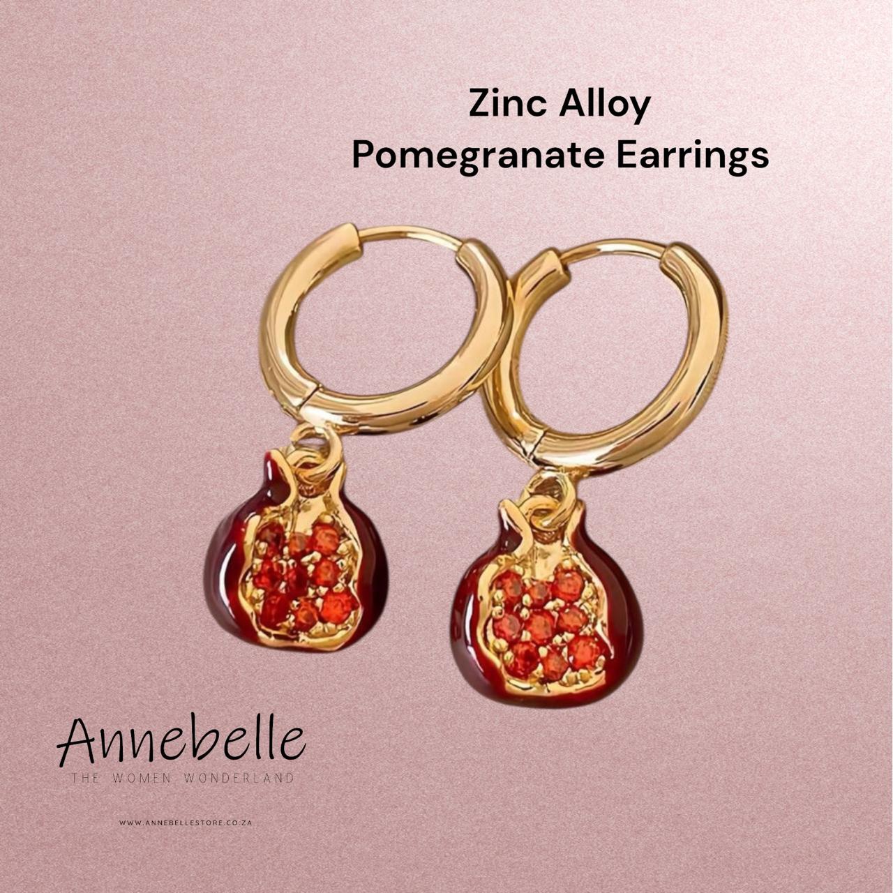 Pomegranate Earrings