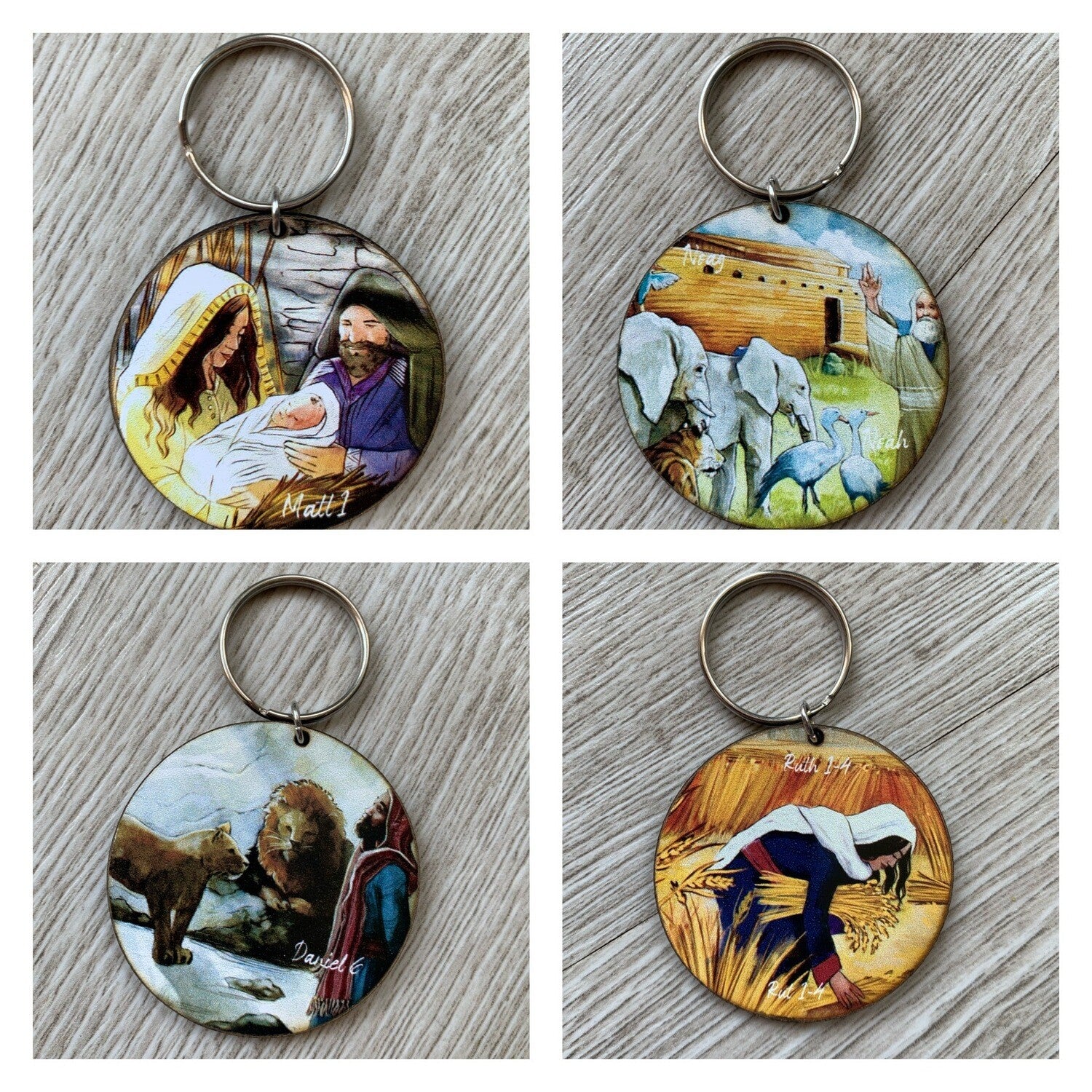 The birth of Jesus Key Ring/Sleutelhouer – Annebelle