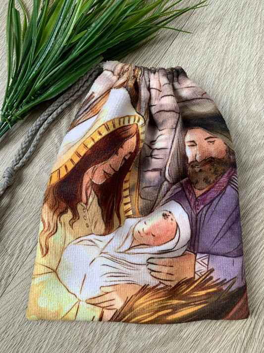 "Kersfeeskous"/Christmas "Sock" Jesus se geboorte/The birth of Jesus