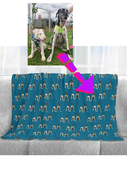 Customized Fleece Blanket 1.5mx1.5m
