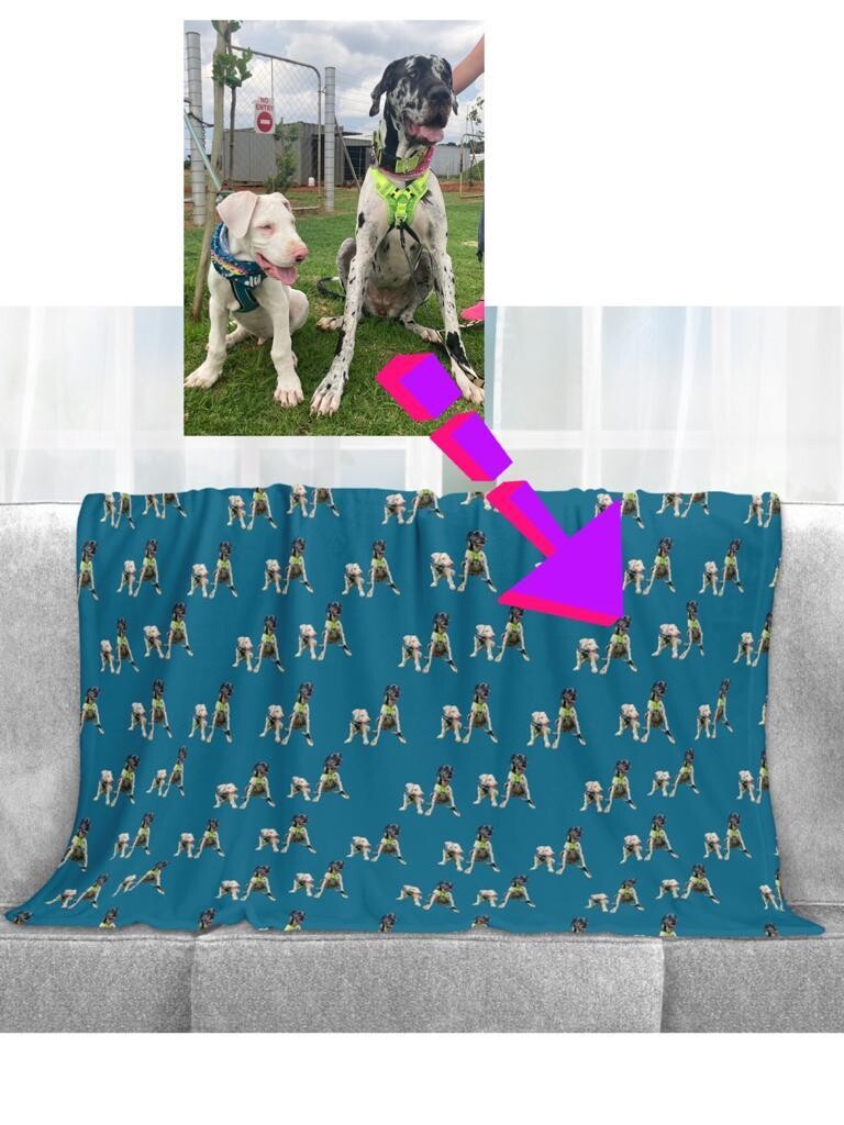 Customized Fleece Blanket 1.5mx1m