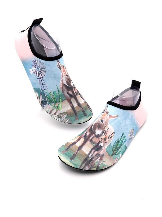 Adult Kaalvoet/Barefoot Shoes Size 3-11 Donkey Theme