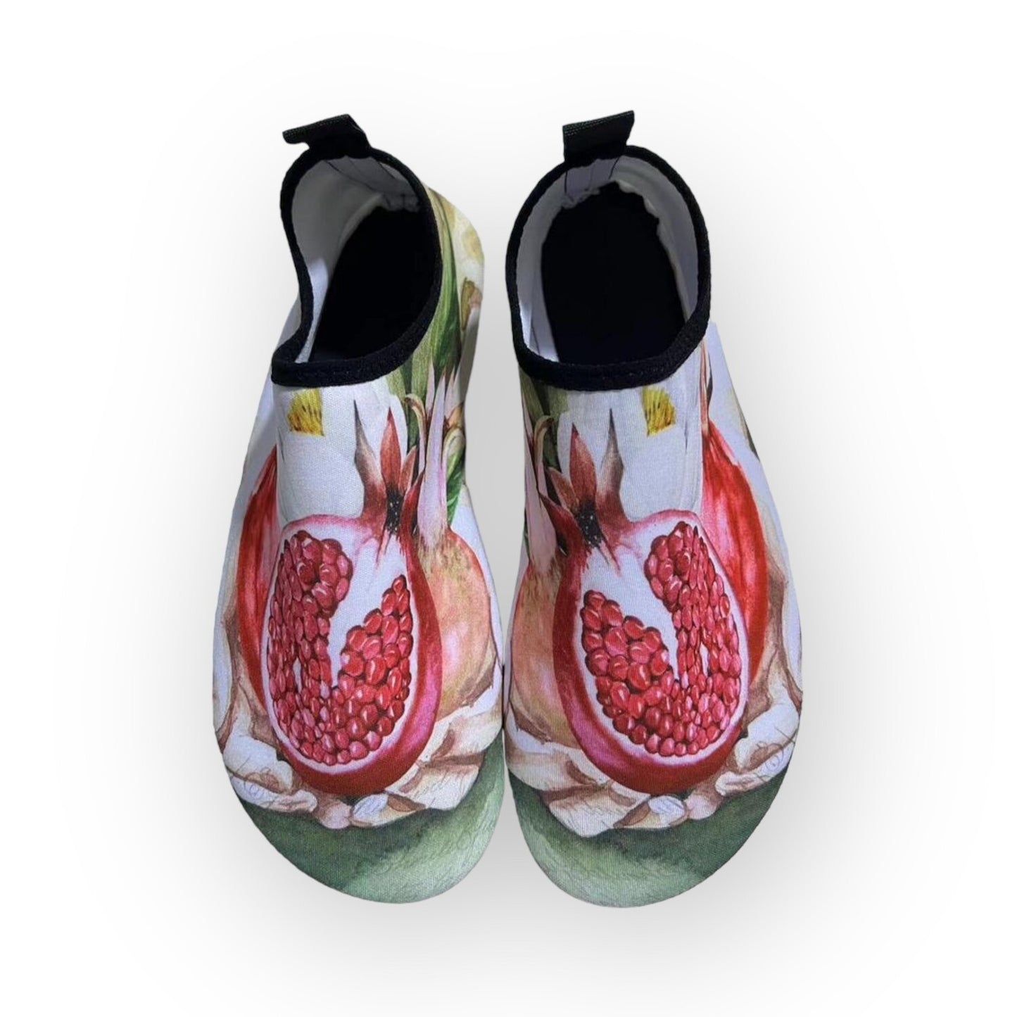 Adult Kaalvoet/Barefoot Shoes Size 4-11 Pomegranates Theme