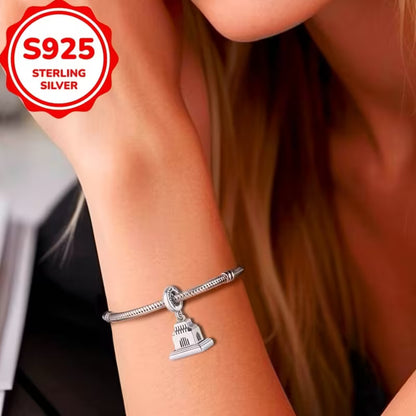 S925 Sterling Silver Voortrekker Monument Charm