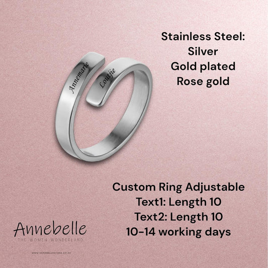 CUSTOM Ring: Lead Time 10-14 Working Days (Copy)