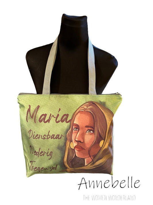 Maria/Mary Handsak-Bybelsak-Koelersak/Handbag-Bible bag-Coolerbag