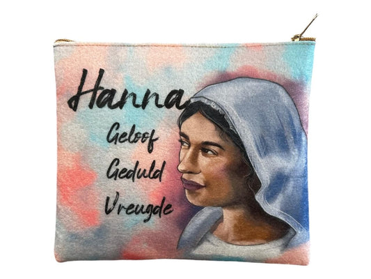 Hanna/Hannah Vilt Grimeringsakkie/Felt Cosmetic bag