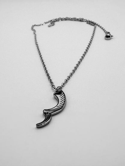 Stainless Steel Shofar Necklace