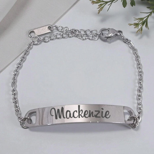 Personalized Children's Small Name Bracelet