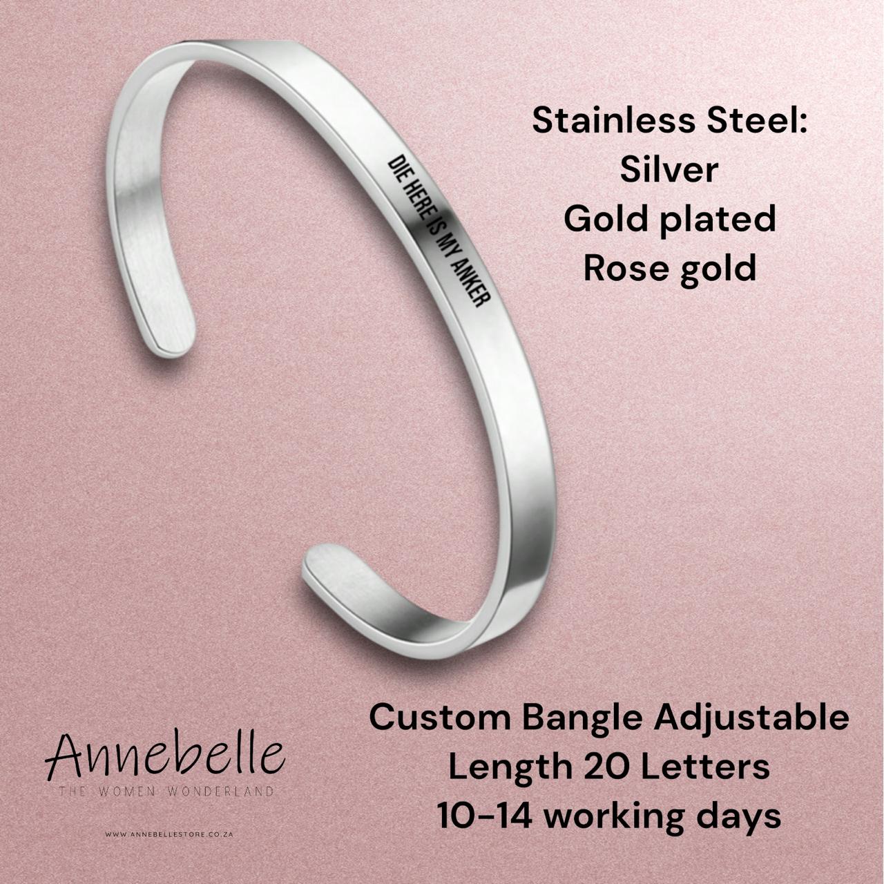 CUSTOM Bangle: Lead Time 10-14 Working Days