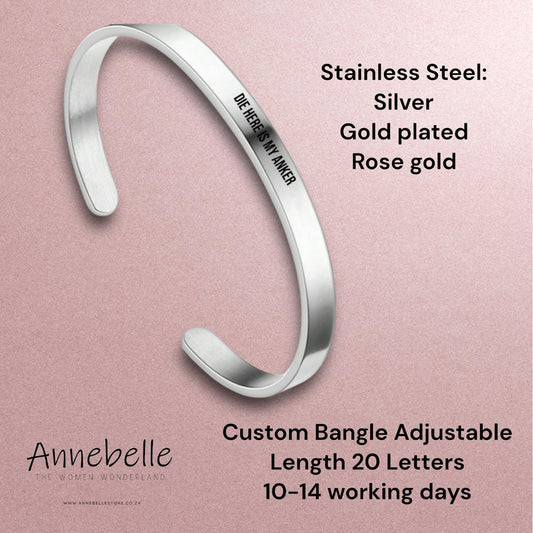 CUSTOM Bangle: Lead Time 10-14 Working Days