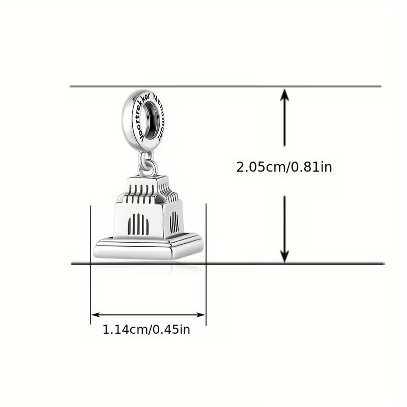 S925 Sterling Silver Voortrekker Monument Charm