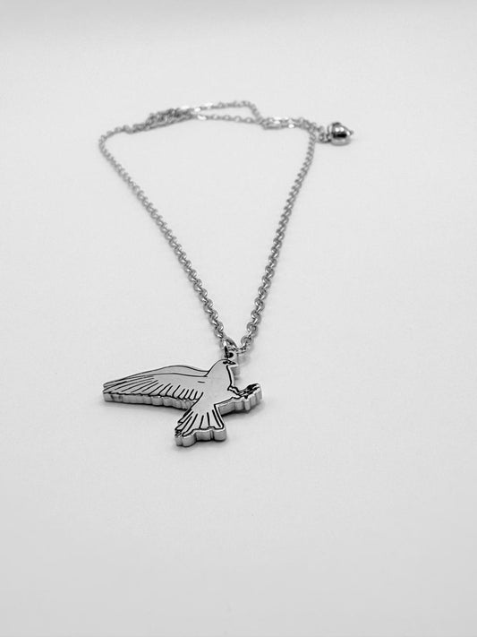 Stainless Steel Dove Necklace