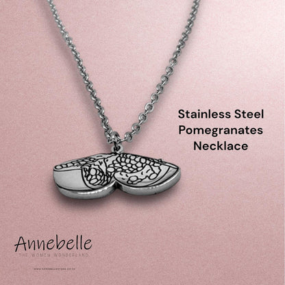 Stainless Steel Pomegranates Necklace