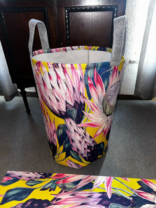 Custom Recycled Felt Laundry Basket Large